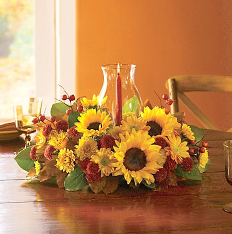 Sunflowers Centerpiece
